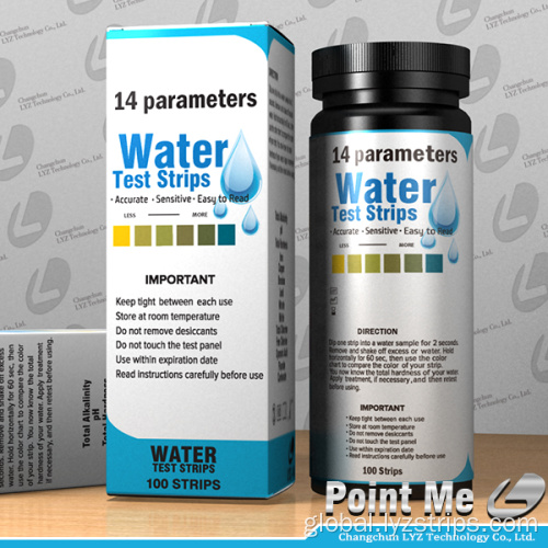 Water Test Kits for Lead water test strip test kit 14 parameters Factory